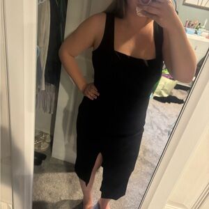 Lulus Black Sleeveless Dress